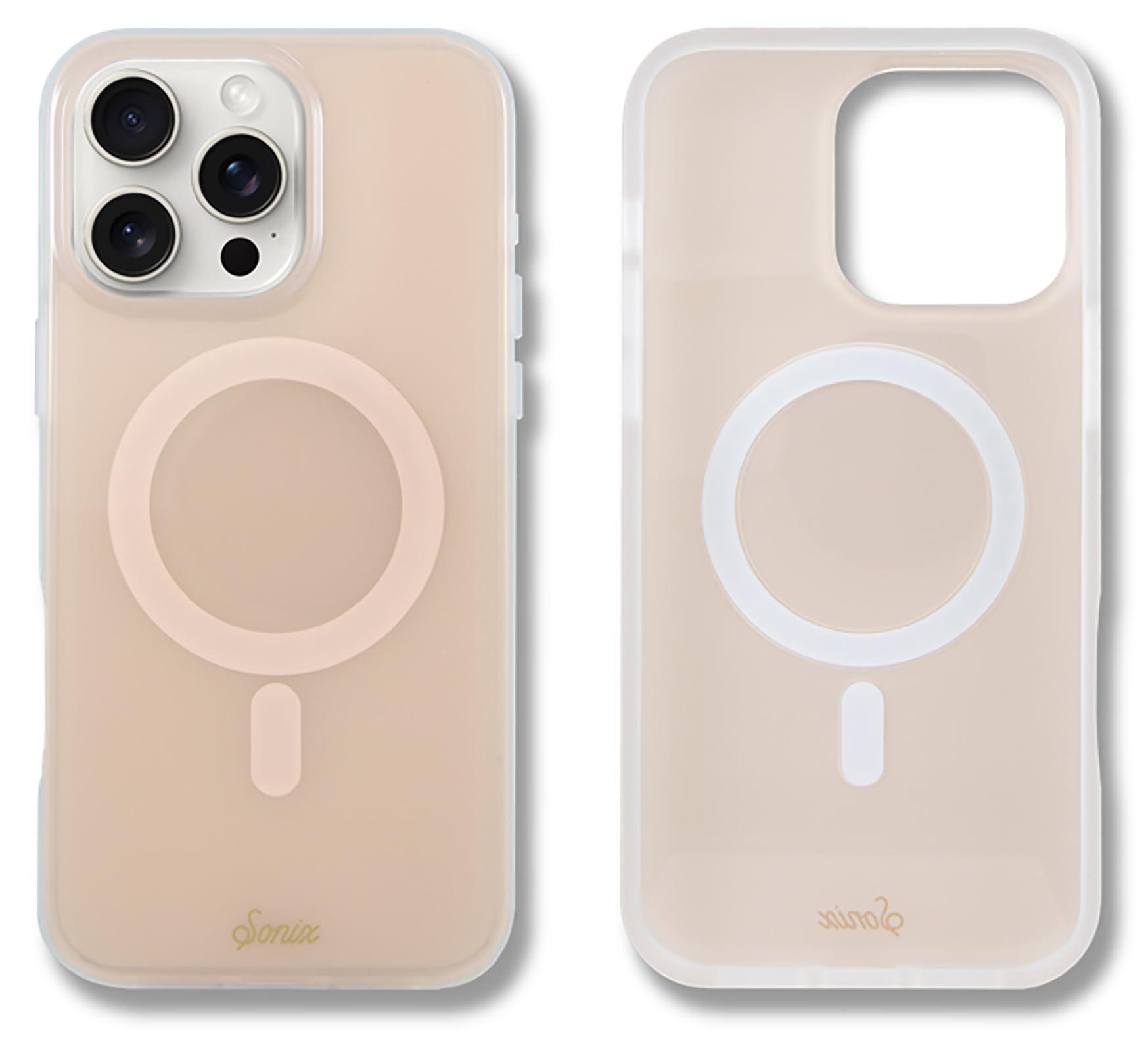 Sonix Case For Iphone 16 Pro Max | Compatible With Magsafe | 10Ft Drop Tested | Jelly Apricot