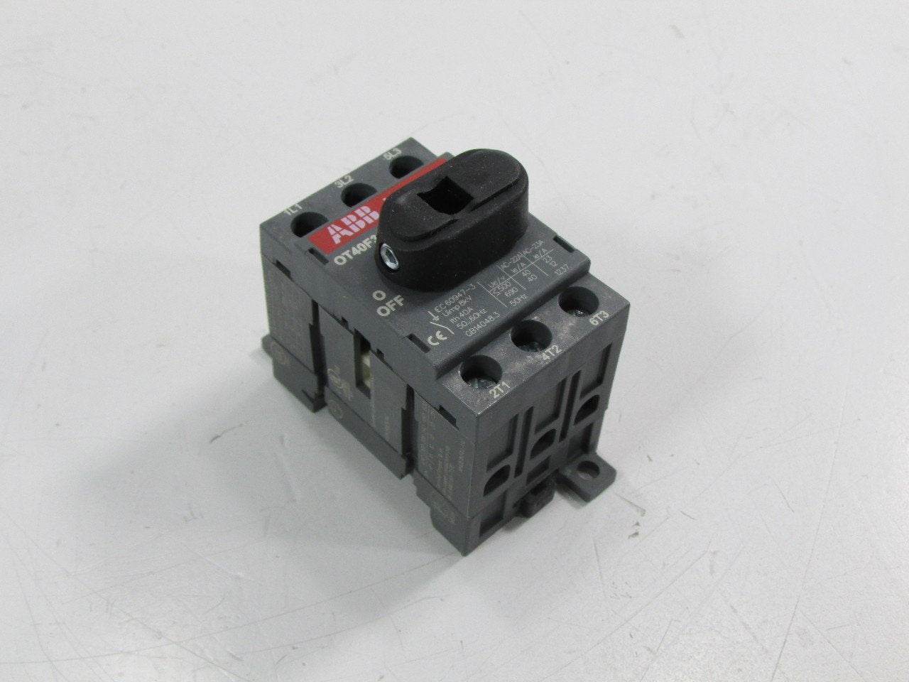 Abb Ot40F3 Disconnector Switch, 3, 750, 40A
