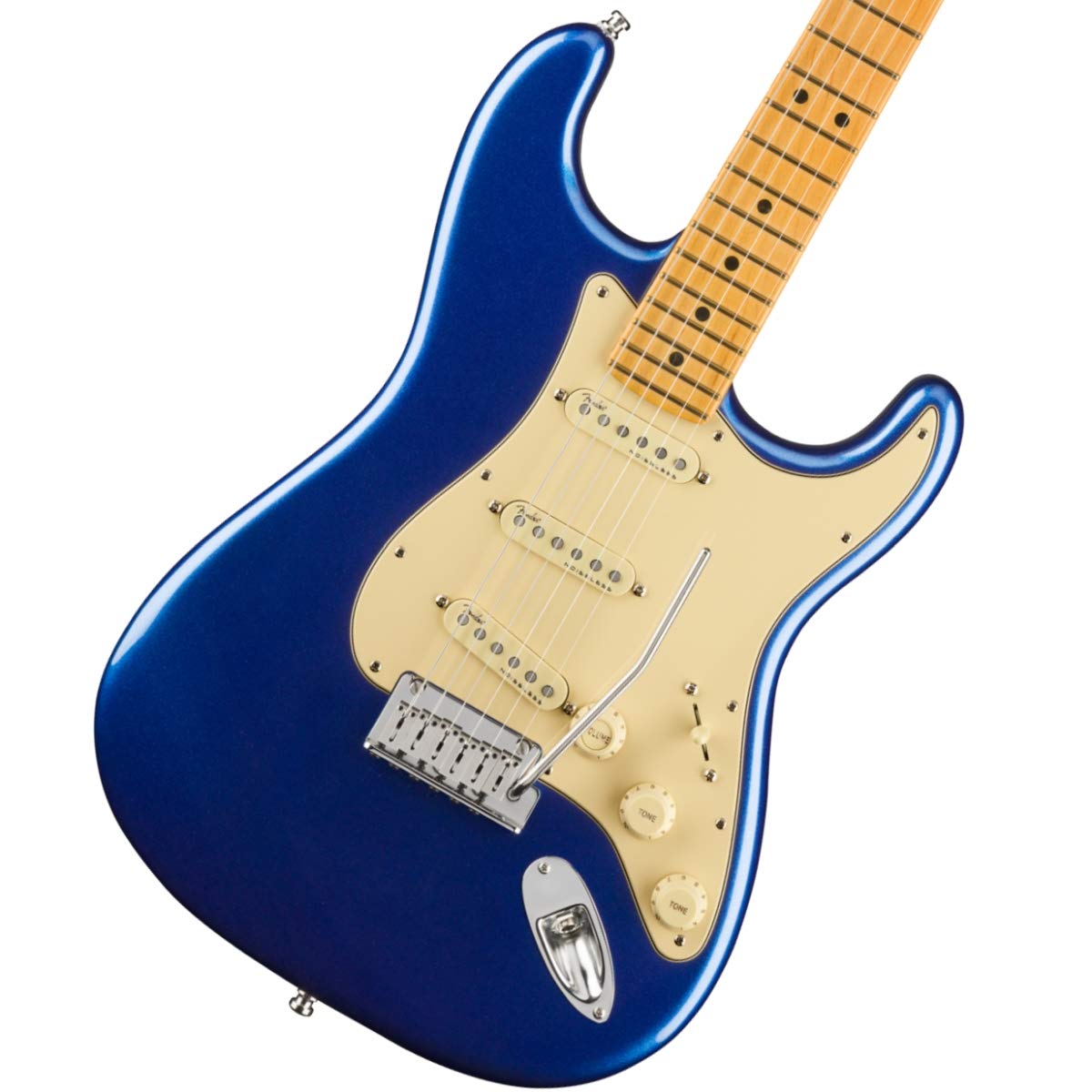 Fender American Ultra Stratocaster   Cobra Blue With Maple Fingerboard