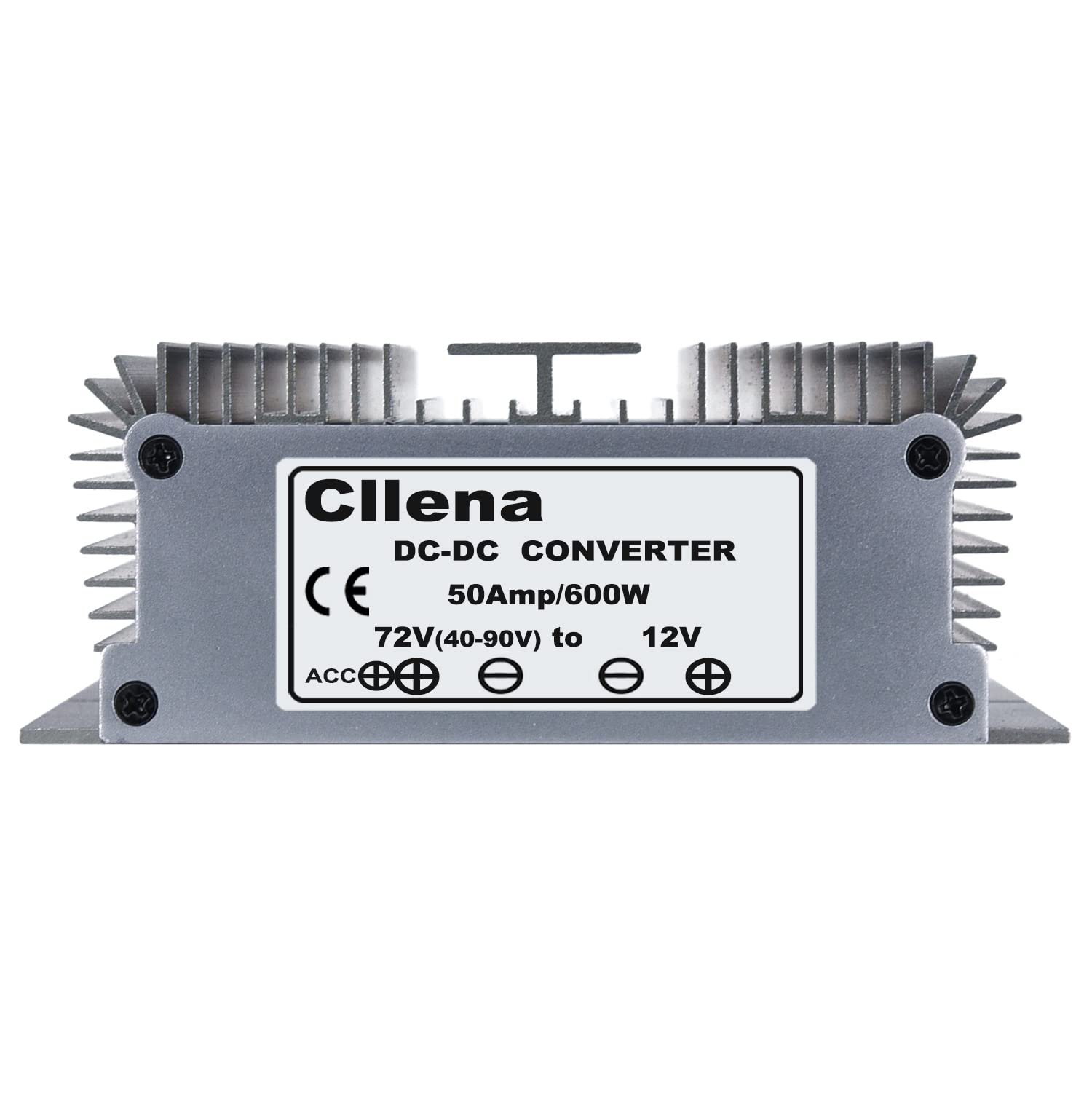 Cllena Dc 40V 90V To 12V Converter Voltage Regulator Reducer 48V 60V 72V Step Down To 12V 50A 600W Converter Waterproof Buck Tra