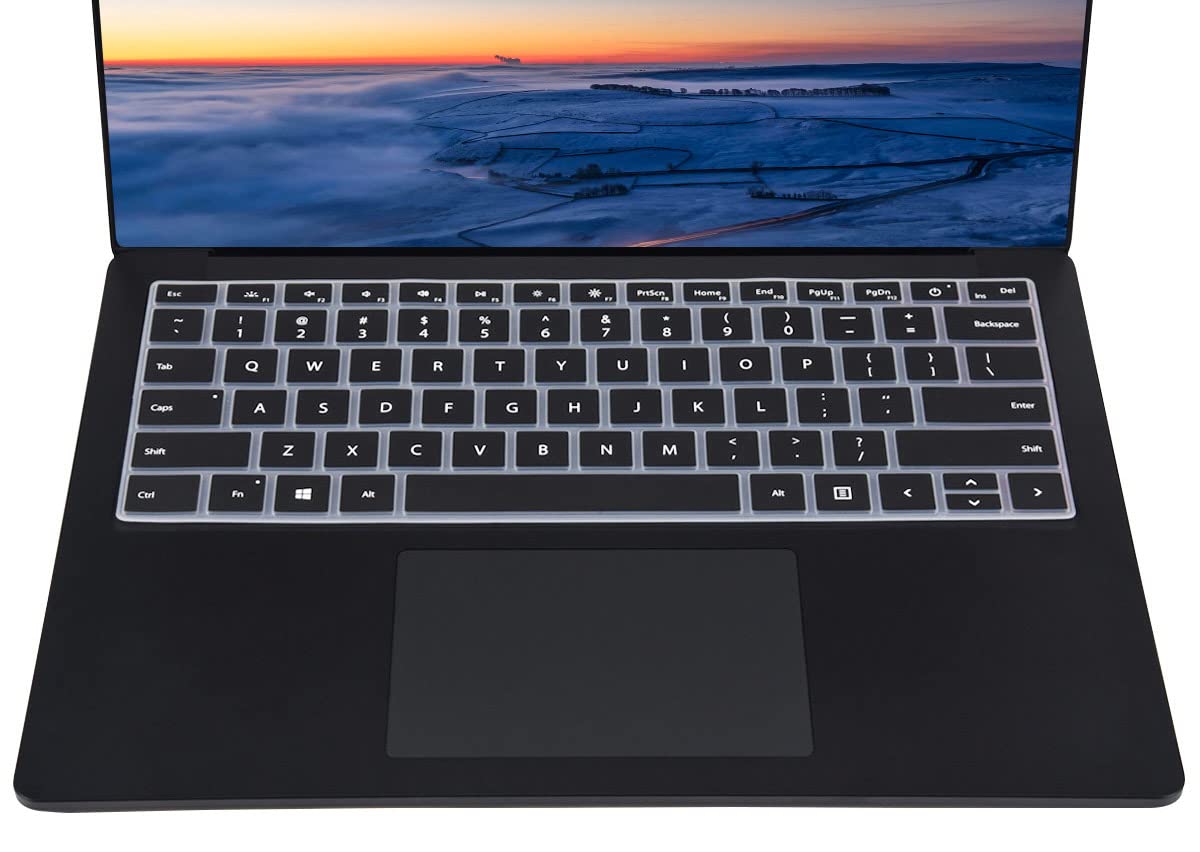 Keyboard Cover For Microsoft Surface Laptop 6/Surface Laptop 5/Surface Laptop 4/Surface Laptop 3 13.5'' & 15'', Surface Book 3 1