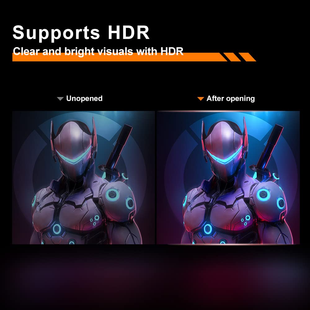 Infievo Gaming Monitor 27 Inch Qhd 1440P Computer Monitor 165Hz Va 1Ms Built In Speakers, Freesync, Ultra Thin Pc Monitor, Vesa