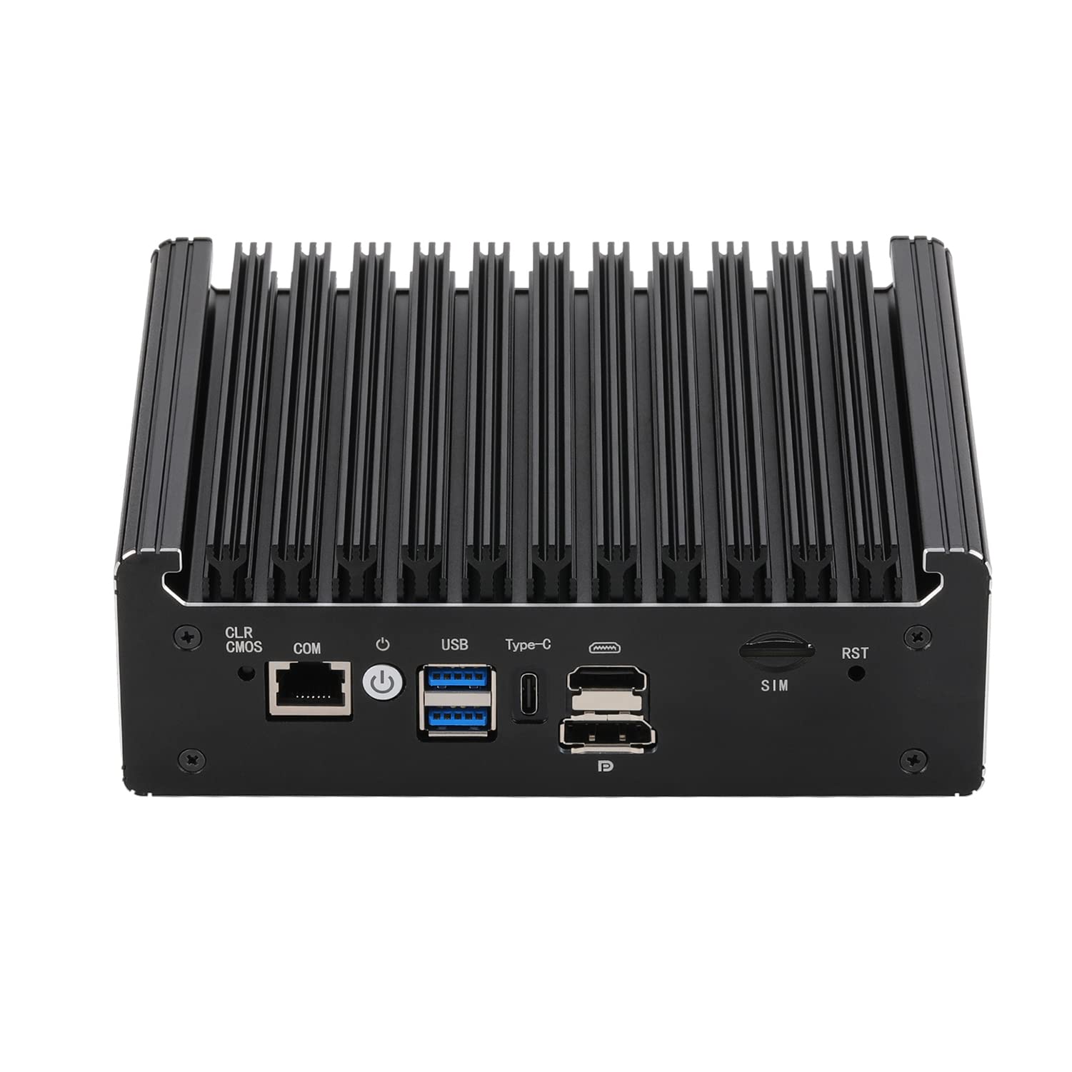 Hunsn Micro Firewall Appliance, Mini Pc, Opnsense, Vpn, Router Pc, Intel Celeron N4505, Rs41, Aes Ni, 4 X 2.5Gbe I225 B3, Console, Type C, Hdmi, Dp, Sim Slot, 4G Ram, 32G Ssd