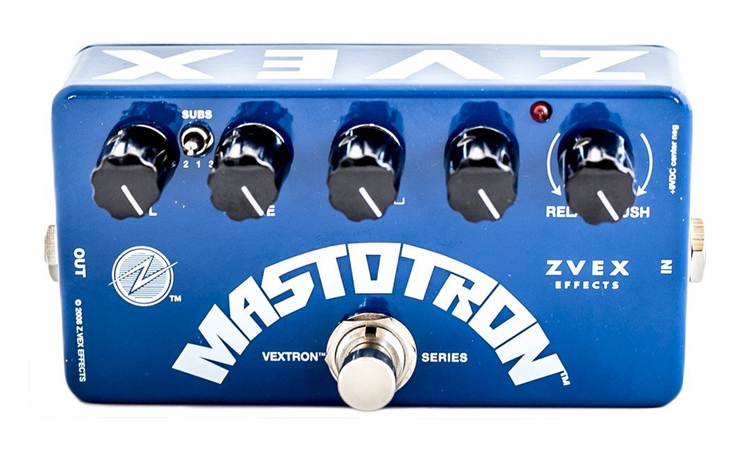 ZVEX Effects Mastotron Vextron Series Silicon Fuzz Guitar Pedal,Blue,2.38 x 1.82 x 4.70