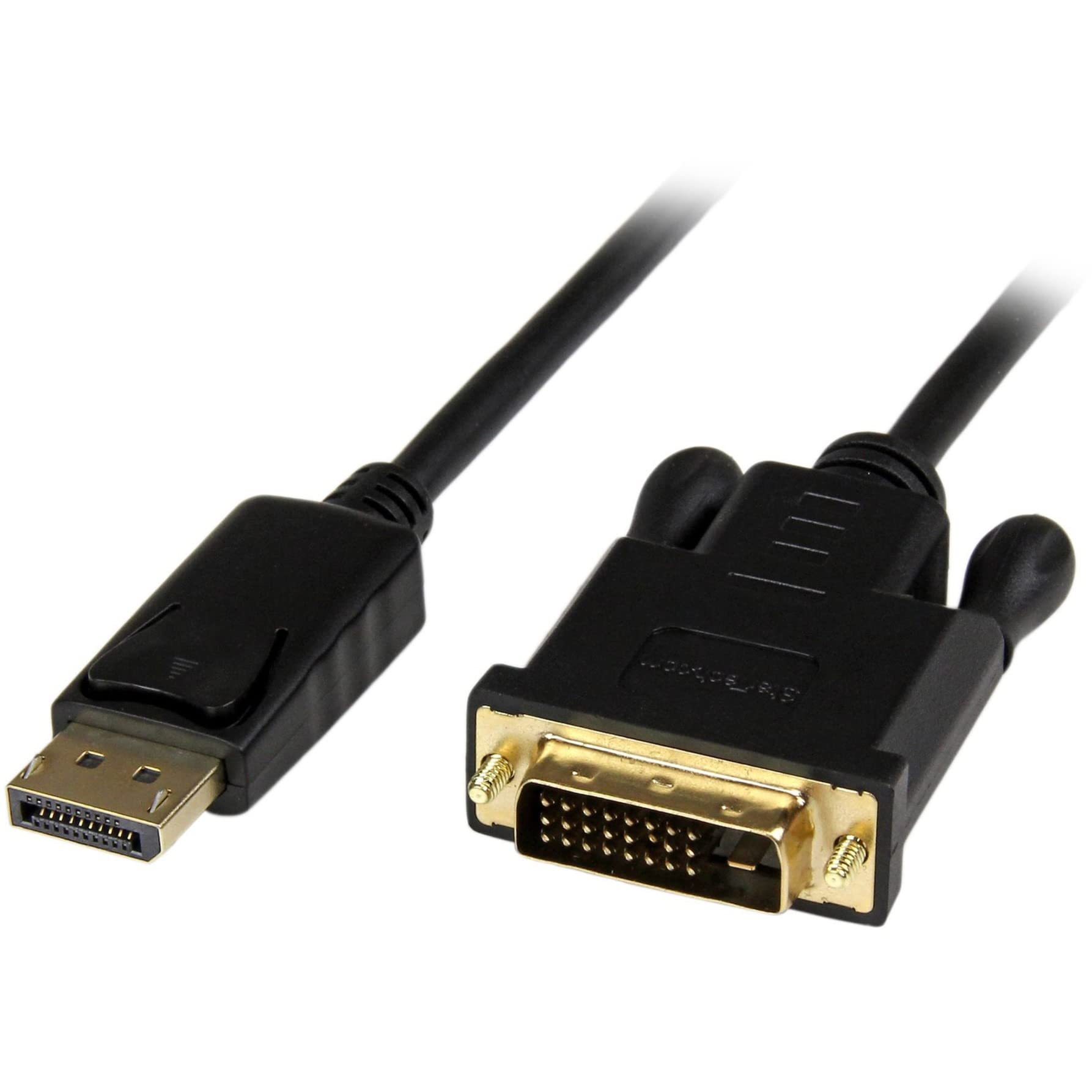 StarTech.com 3ft (1m) DisplayPort to DVI Cable - 1080p Video - Active DisplayPort to DVI Adapter Cable - DisplayPort to DVI-D Ca