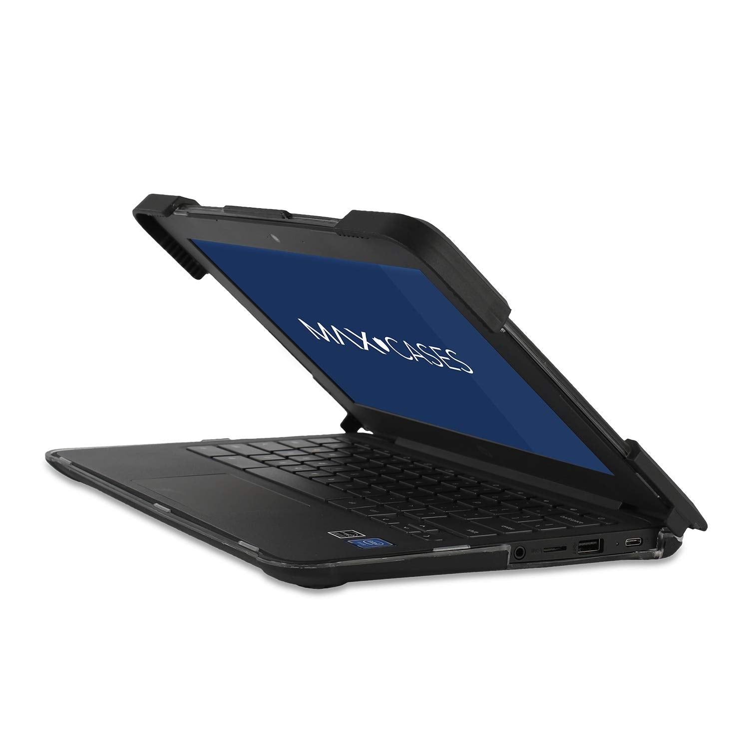 Max Cases Extreme Shell For Hp Chromebook 11 Inch Gen 6 Ee (Black)