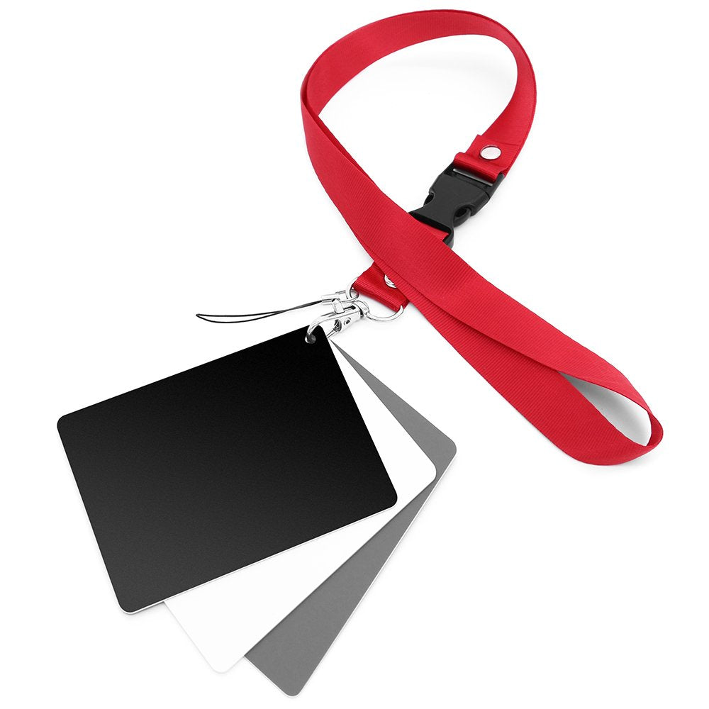 Anwenk Grey Card White Balance Card 18% Exposure Photography Card 5X4 Custom Calibration Camera Checker Video, Dslr And Film