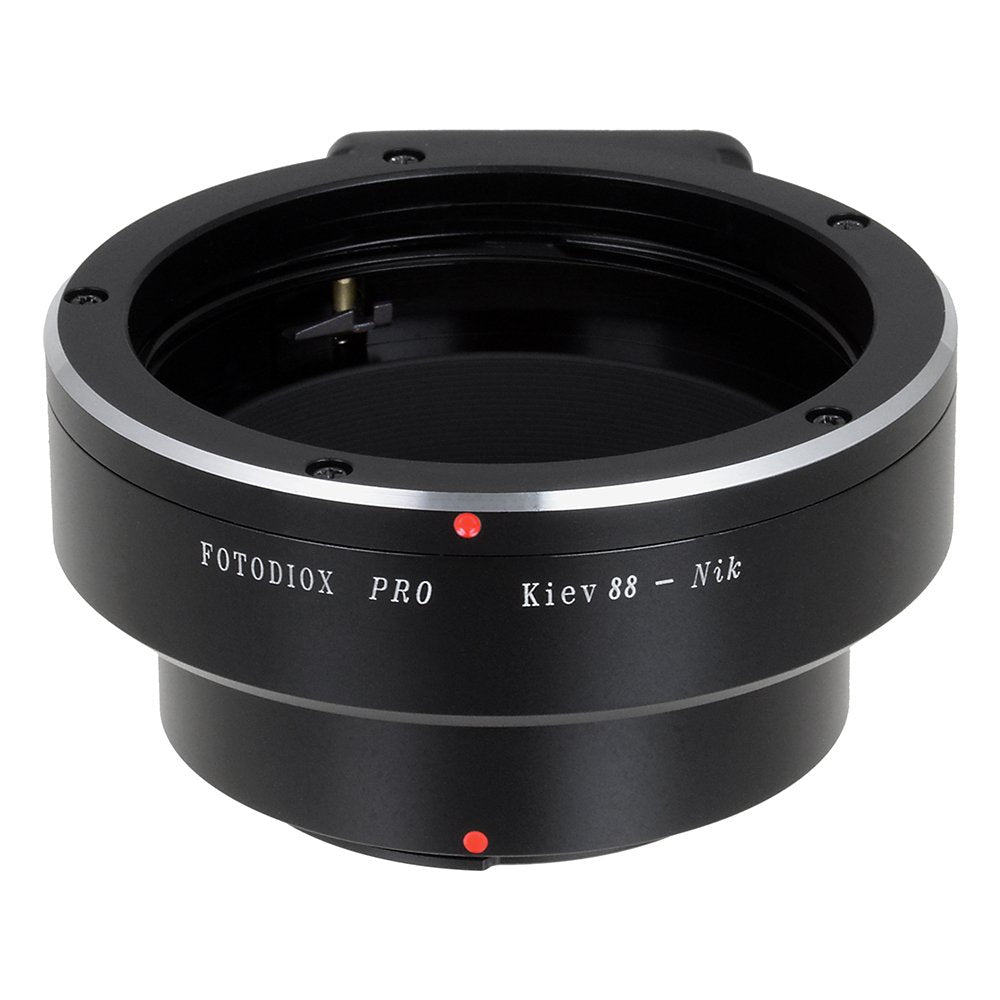 Fotodiox Pro Lens Mount Adapter  Kiev 88 Lens to Nikon F (FX, DX) Mount Camera System (Such as D7100, D800, D3 and More)