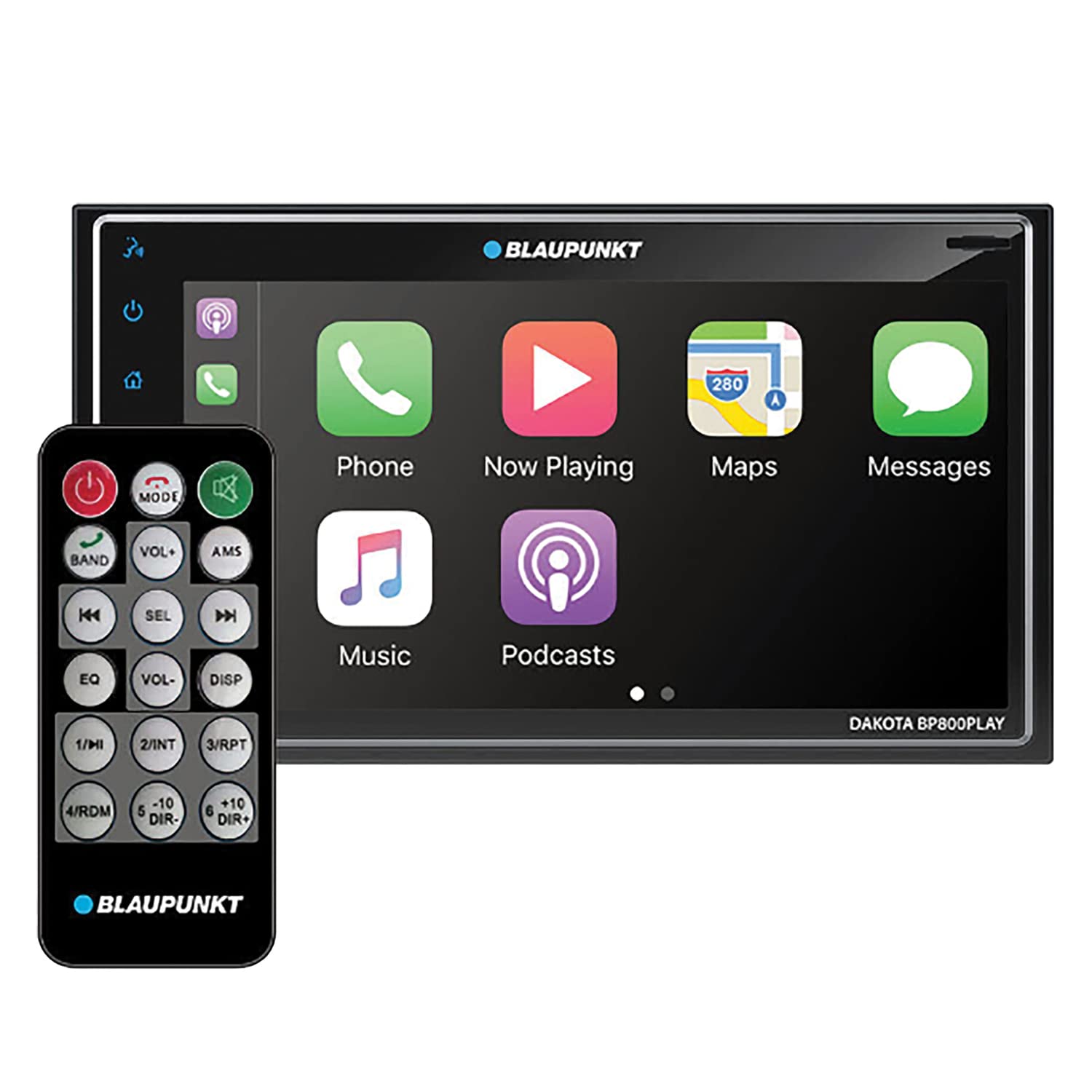 Blaupunkt Dakota 6.8'' Touch Screen In Dash Mechless Receiver Android Auto/Apple Carplay