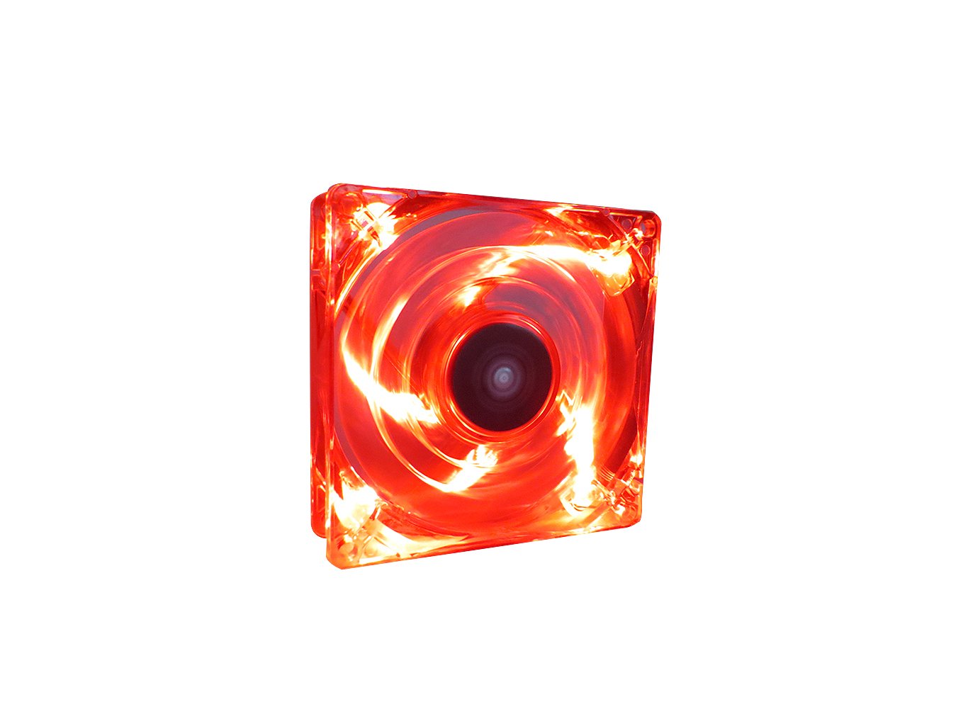Bgears Cooler B Pwm 80 Red 2Ball Translucent Red