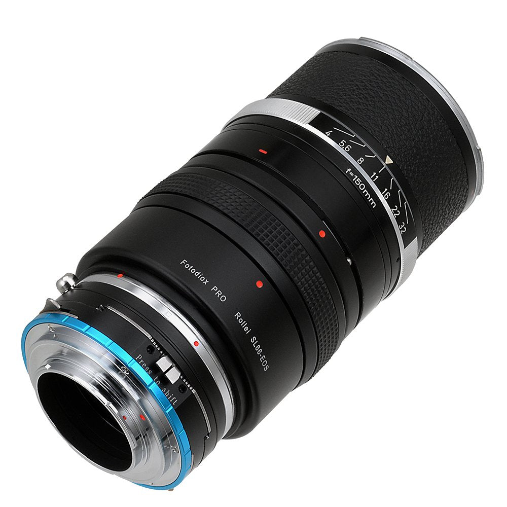 Fotodiox Pro Lens Mount Shift Adapter Rolleiflex Sl66 Series Lenses To Fujifilm X-Series Mirrorless Camera Adapter - Fits X-Moun