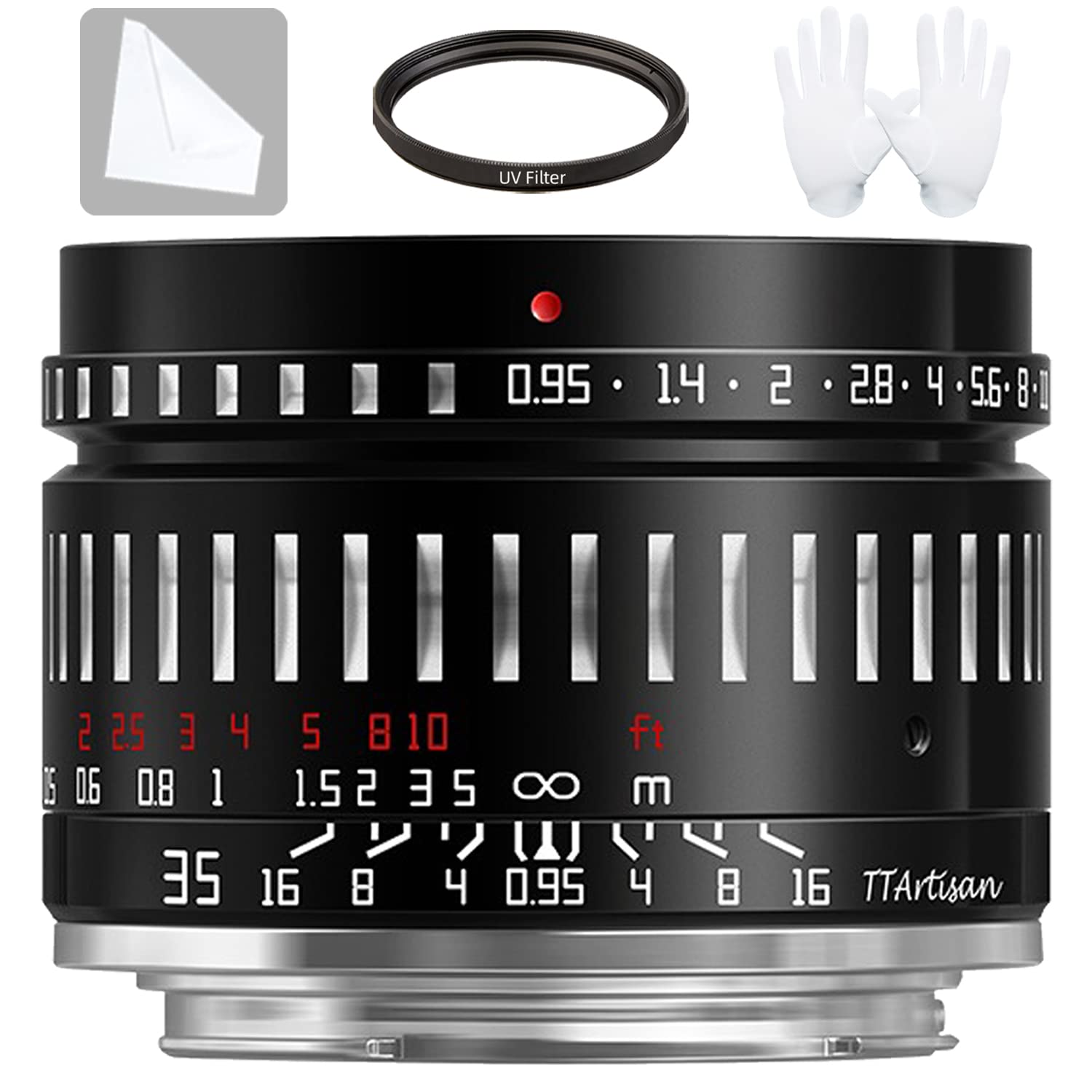 Ttartisan 35Mm F0.95 Manual Fixed Lens Aps C Larger Aperture Lenses For Sony E Mount Cameras A5000 A5100 A6000 A6100 A6300 A6400