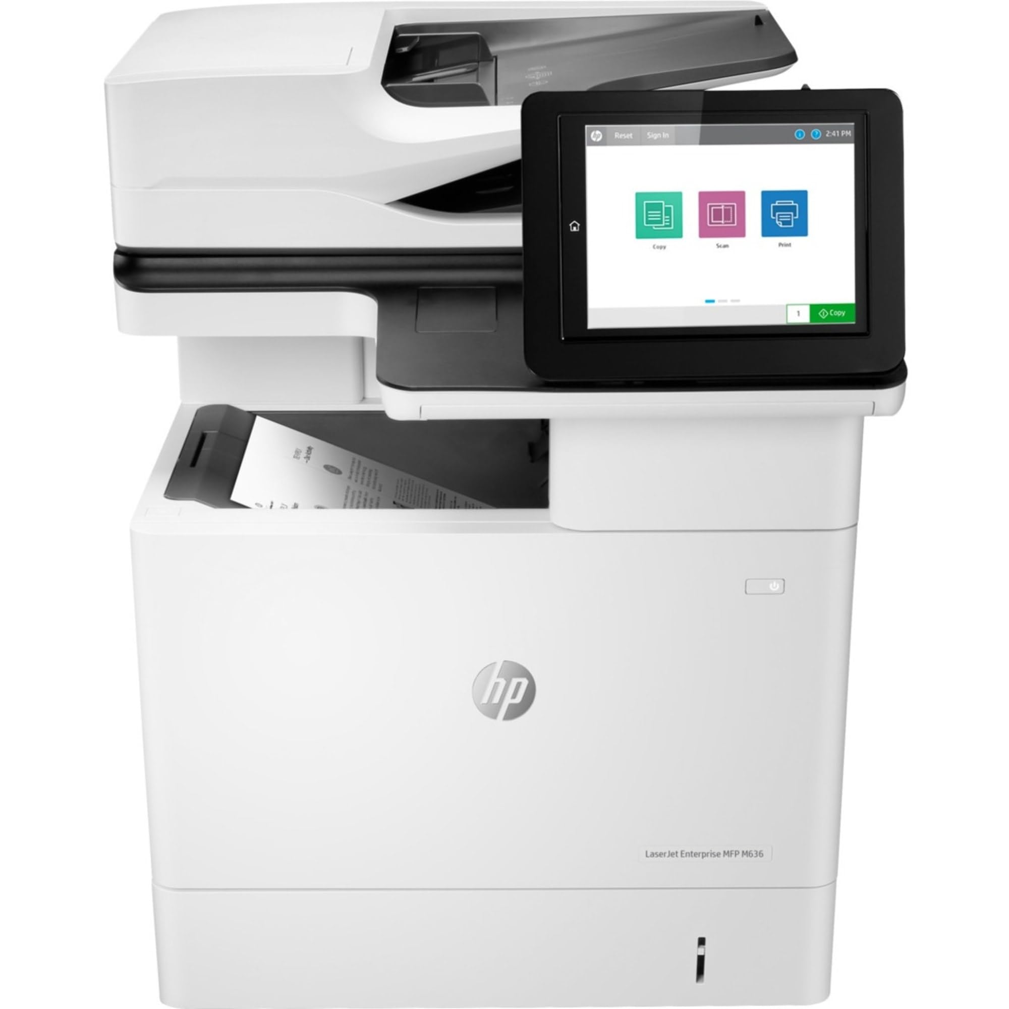 HP LaserJet Enterprise MFP M636fh Monochrome All-in-One Printer with Built-in Ethernet & 2-Sided Printing (7PT00A)