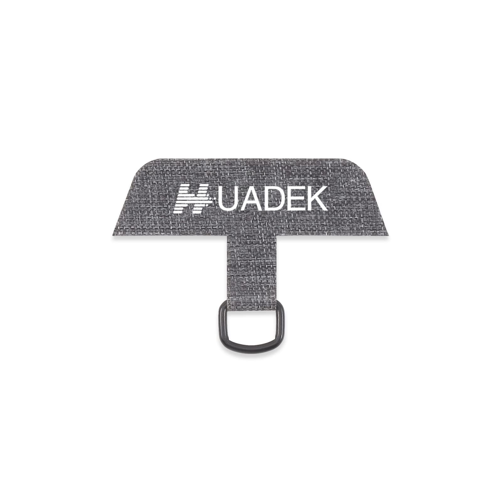 Huadek Universal Phone Tether Tab Phone Strap Connector For Cell Phone Safety Lanyard Tab For Straps (Universal Contag(Dark Gray