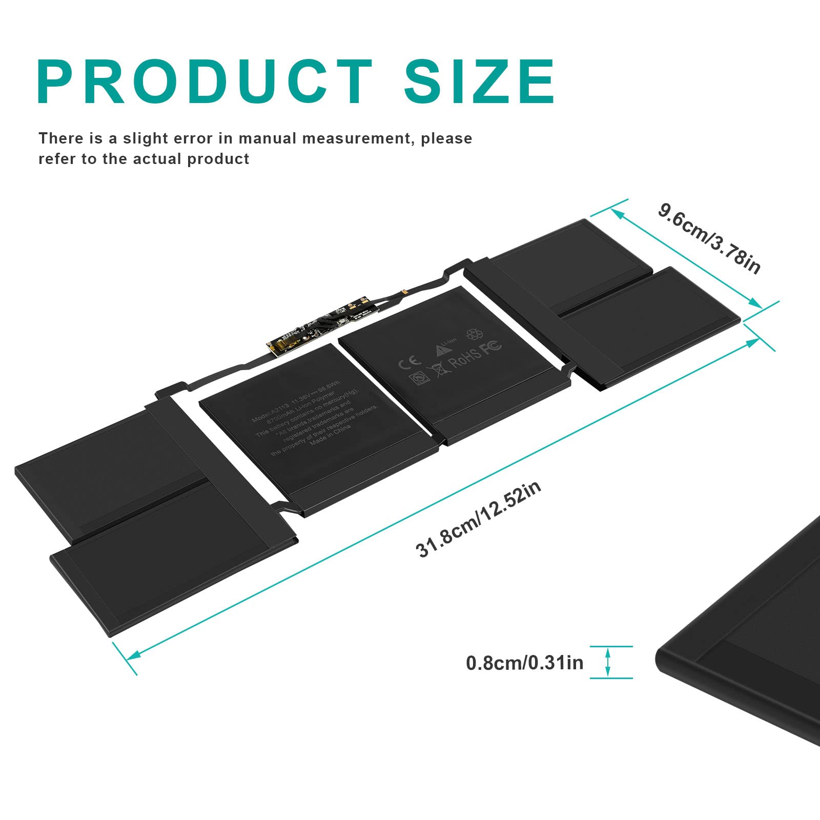 Fancy Buying A2113 A2141 Laptop Battery Compatible With Macbook Pro 16 Inch A2141(2019 Version) Emc 3347,Fits Mvvj2Xx/A Mvvk2Xx/
