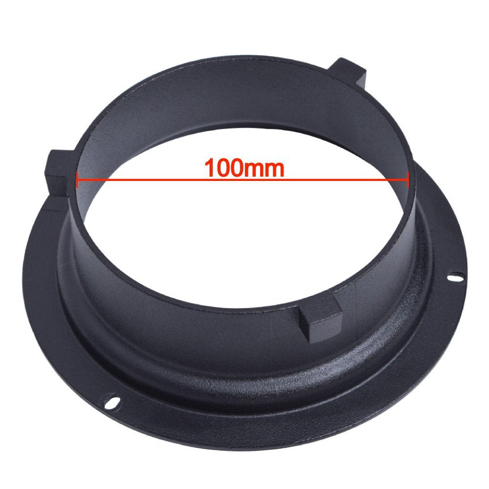 Fotoconic 135Mm / 5.3 Inch Diameter Mounting Flange Speedring Ring Adapter Fits For Bowens Mount Flash Strobe