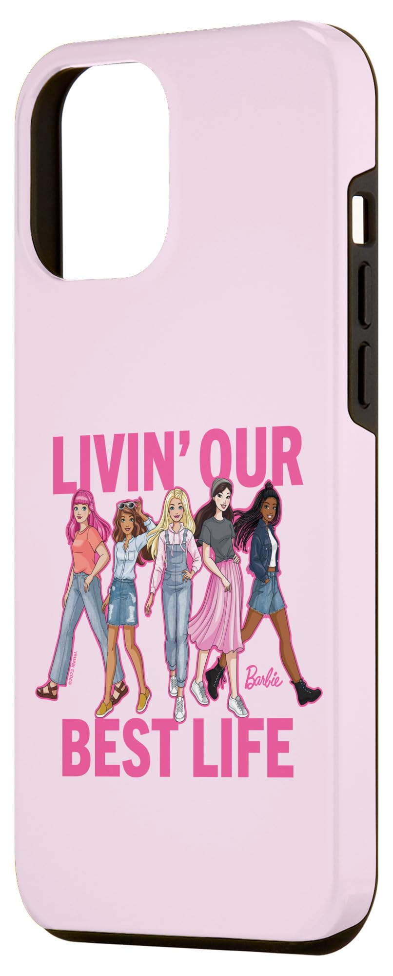 Iphone 12 Pro Max Barbie Livin ' Our Best Life Case