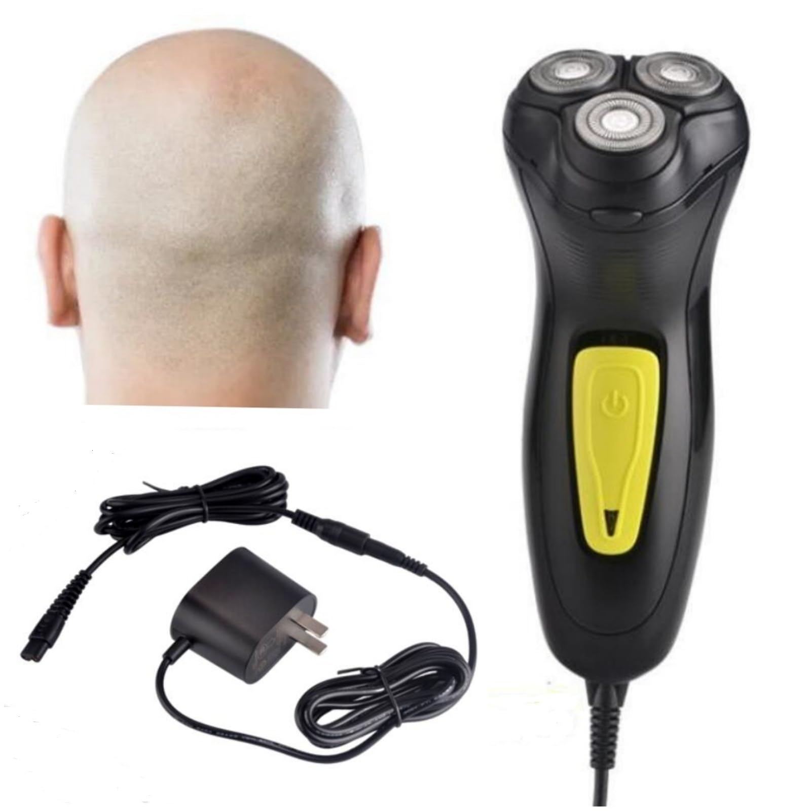 Vstseries Professional Corded Shaver,Electric Razor For Bald Head,Head Shaver For Bald Men,Face Dry Close Shave Clipper,Bold Hai