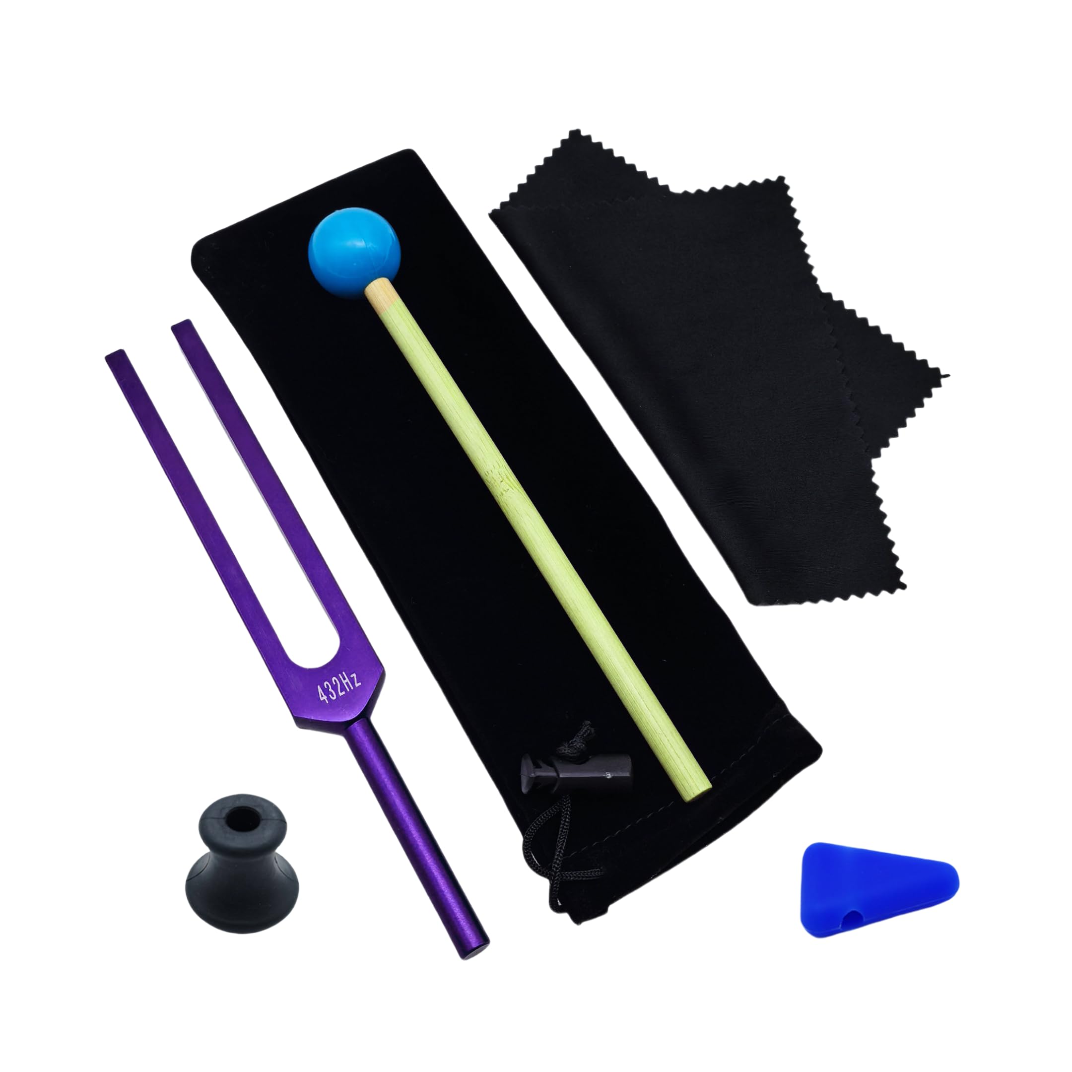 Feqsky Sound Therapy Tuning Forks 432Hz for Healing Repairing Nervous System Musical Instrument and Stress Reliever Testing Heal