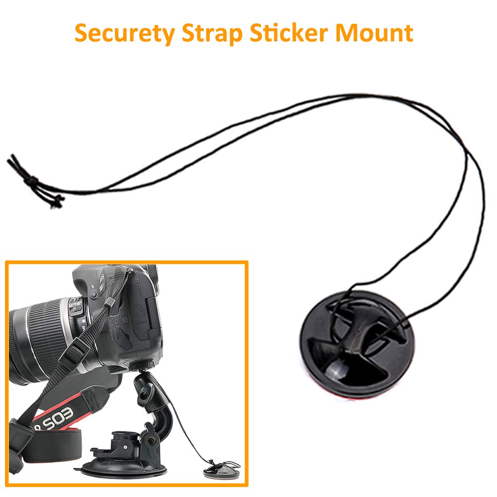 Dslr Scution Cup Mount,Double Protection Design With 3M Sticky Pad For Nikon Canon Sony Pentax Olympus Kamkorda Duragadgetdslr C