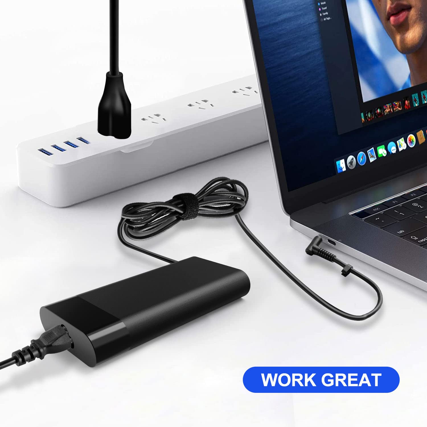 150W Ac Laptop Charger For Hp Omen 15 17 Pavilion Gaming 15 17 Zbook 15 G3 G4 G5 G6 Zbook Studio G3 G4 G5 G6 G7 G8 Fury G7 G8 Sl