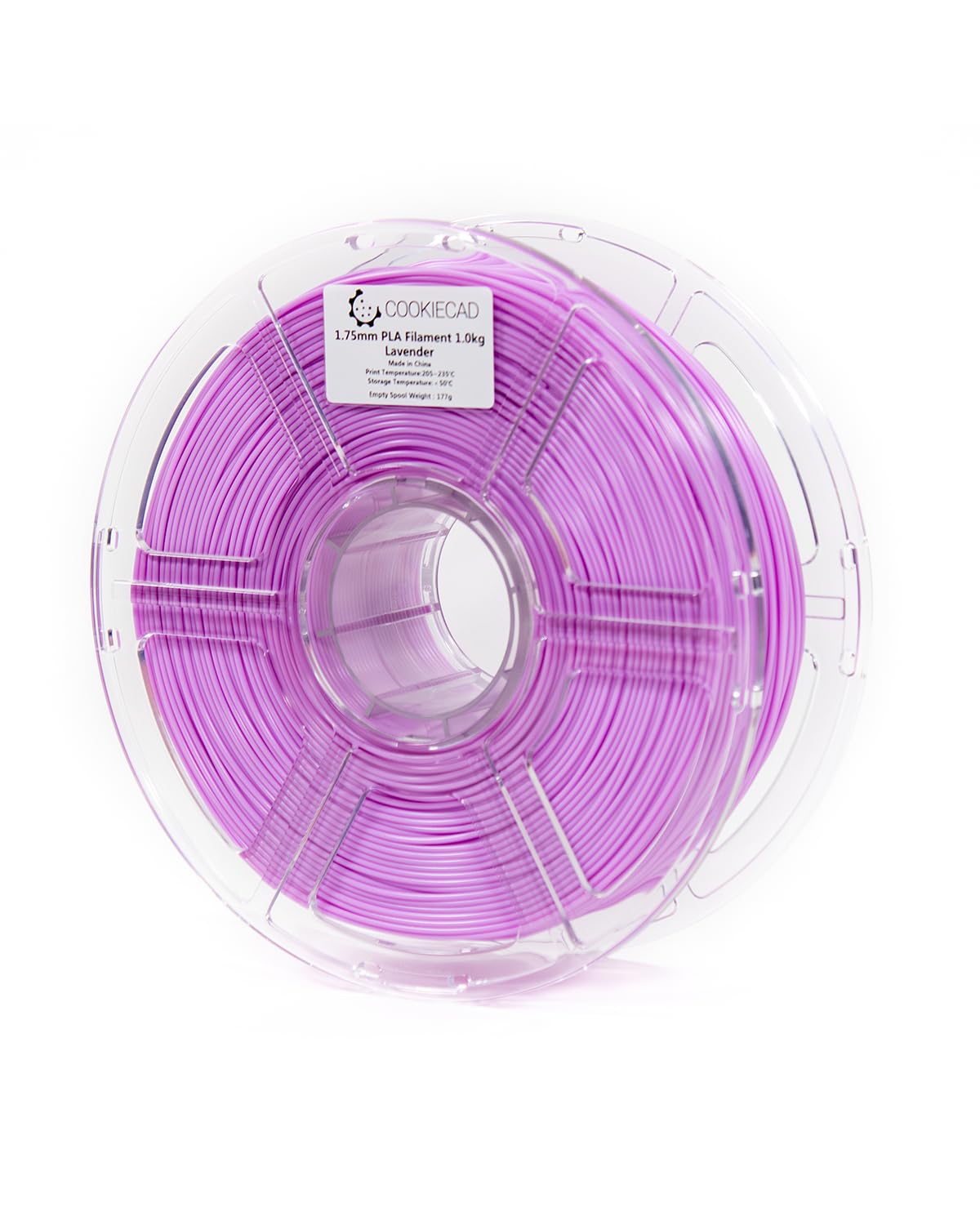 Cookiecad Lavender Pla 3D Printer Filament 1.75Mm 1Kg