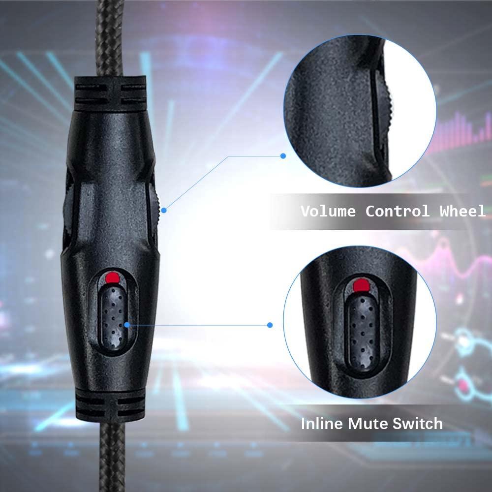 Qjyth Replacement Cable Cord Compatible With Kingston Hyperx Cloud Alpha And Cloud Mix Gaming Headset, Headset Audio 3.5Mm Cable