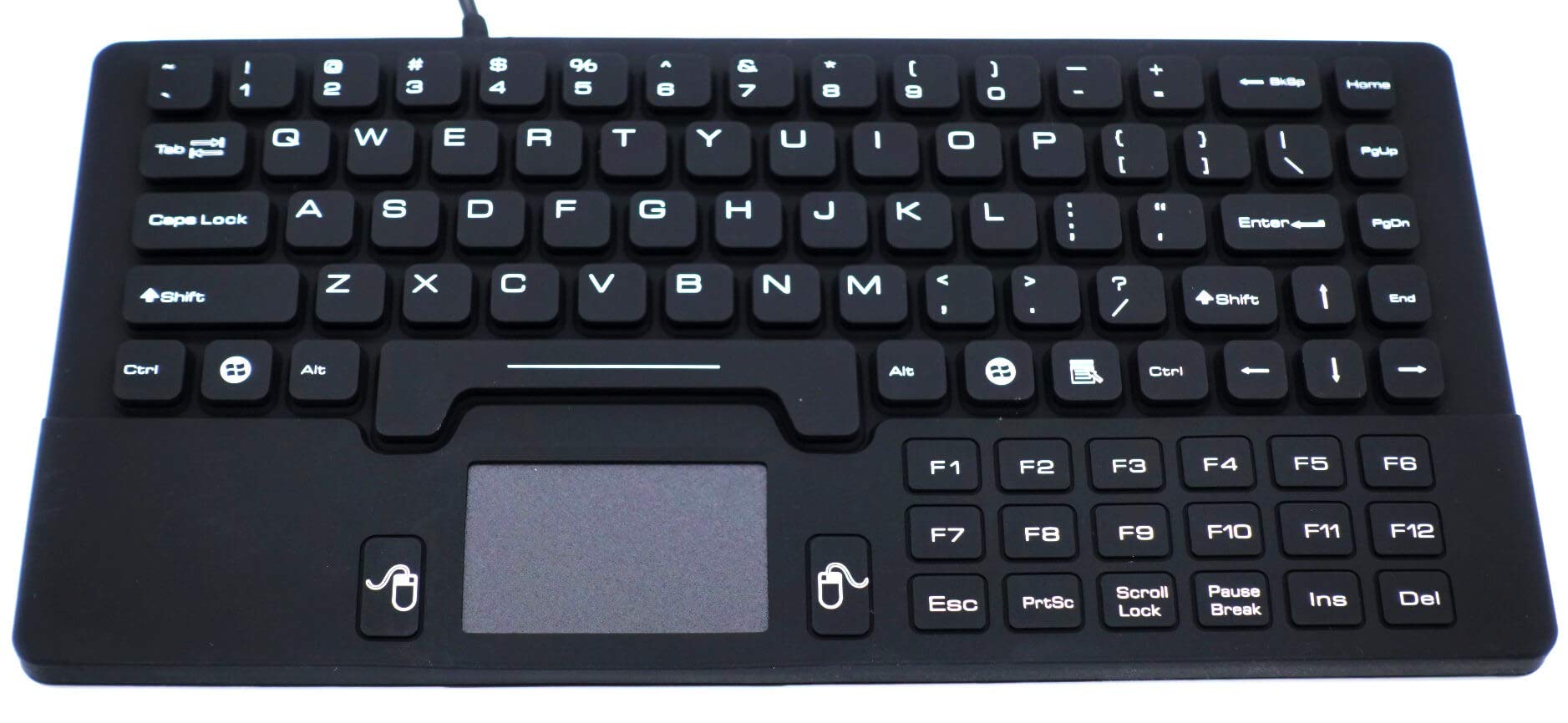 Dsi Waterproof Mini Keyboard With Touchpad Ip68 Washable Silicone Kb Jh Ikb89