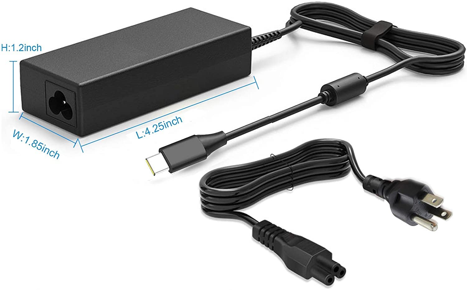 New 65W Usb C Charger For Lenovo Laptop Charger,Lenovo Thinkpad X1 T14 T480,Lenovo Yogag 7I 9I,Lenovo Chromebook Charger,Fast Ch