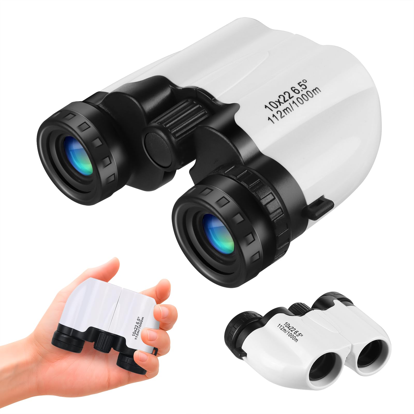 SVylthorix Compact Binoculars for Adults and Kids,Lightweight,Pocket Size,Easy Focus,Wide Field of View for Bird Watching,Huntin