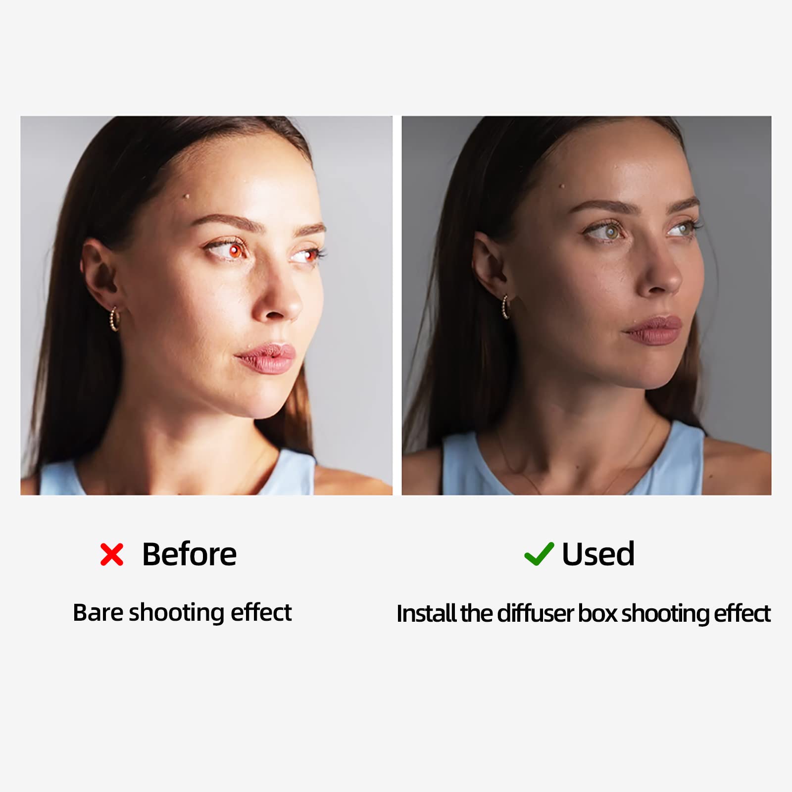 Flash Diffuser For Speedlight, Compatible With Canon 560 565Ex 580Ex And With Godox V860 Tt600   Speedlight, Camera Flash, Compa