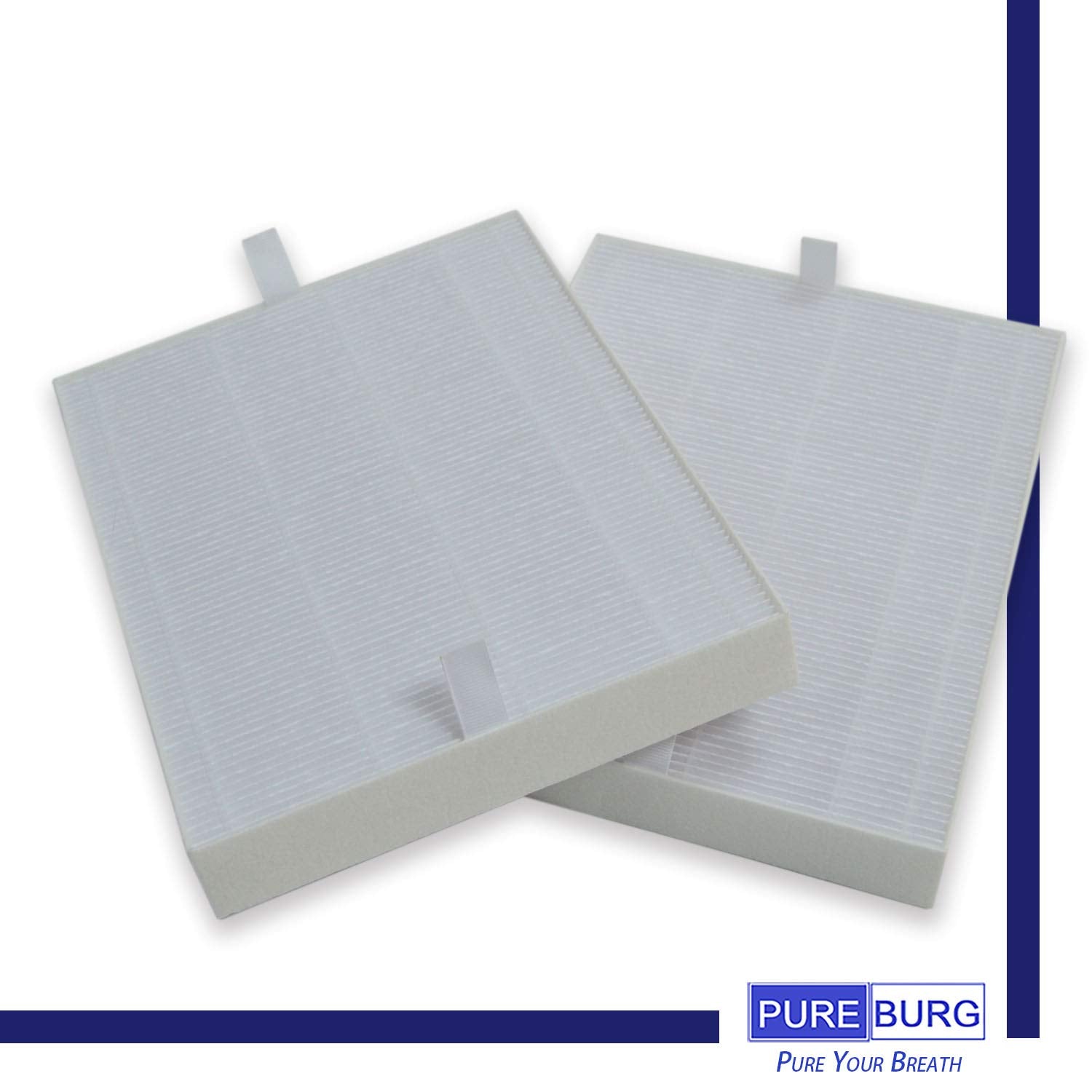 Pureburg Ap 1216L Replacement True Hepa Filter Set Compatible With Coway Ap 1216L Tower Mighty Air Purifier,H13 Activated Carbon