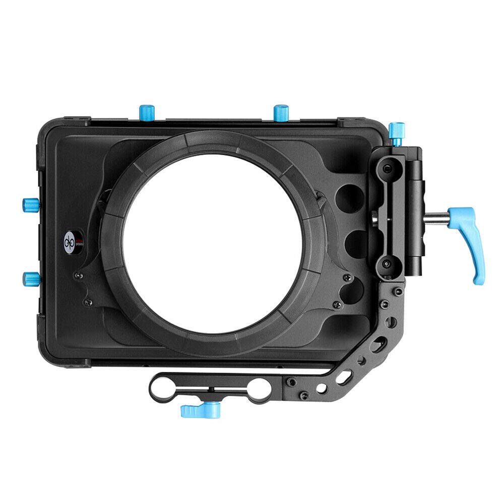 Run Shuangyu Fotga DP3000 Matte Box with French Flag & Filter Holders for Canon, Nikon, Sony, Panasonic DSLR Cameras, 18"/45cm Softbox
