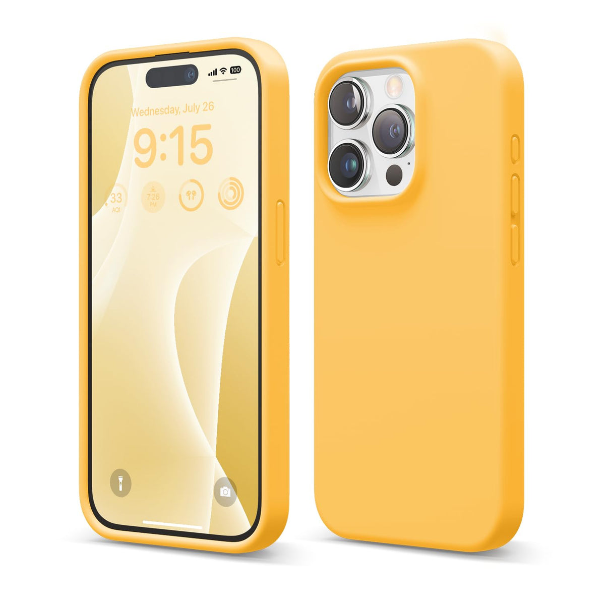 Elago Compatible With Iphone 15 Pro, Liquid Silicone Case, Full Body Protection Shockproof Soft Microfiber Lining Anti Scratch 6