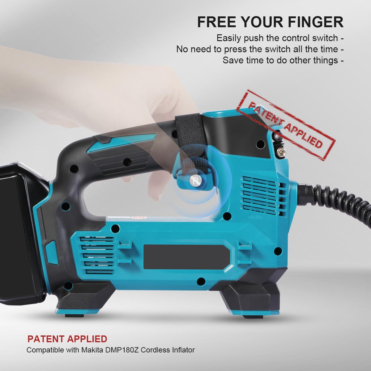 Trigger Lock Button Compatible With Makita Dmp180Z, Lenink Power Button On/Off Control Clamp Lock Compatible With Makita Cordles