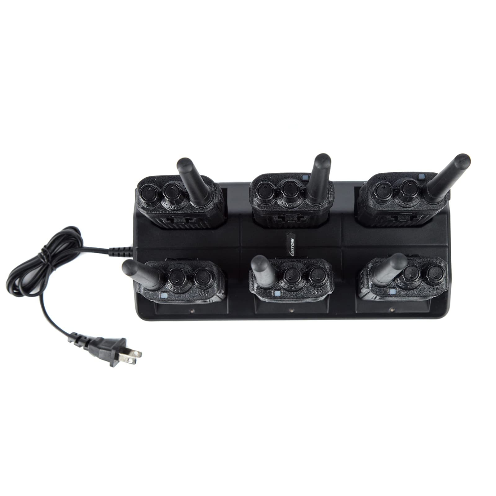 Walkie Talkies Voice Scrambler With Earpiece For Adults Outdoor Cs Hiking Hunting Travelling Long Distance 6 Pack Two Way Radio