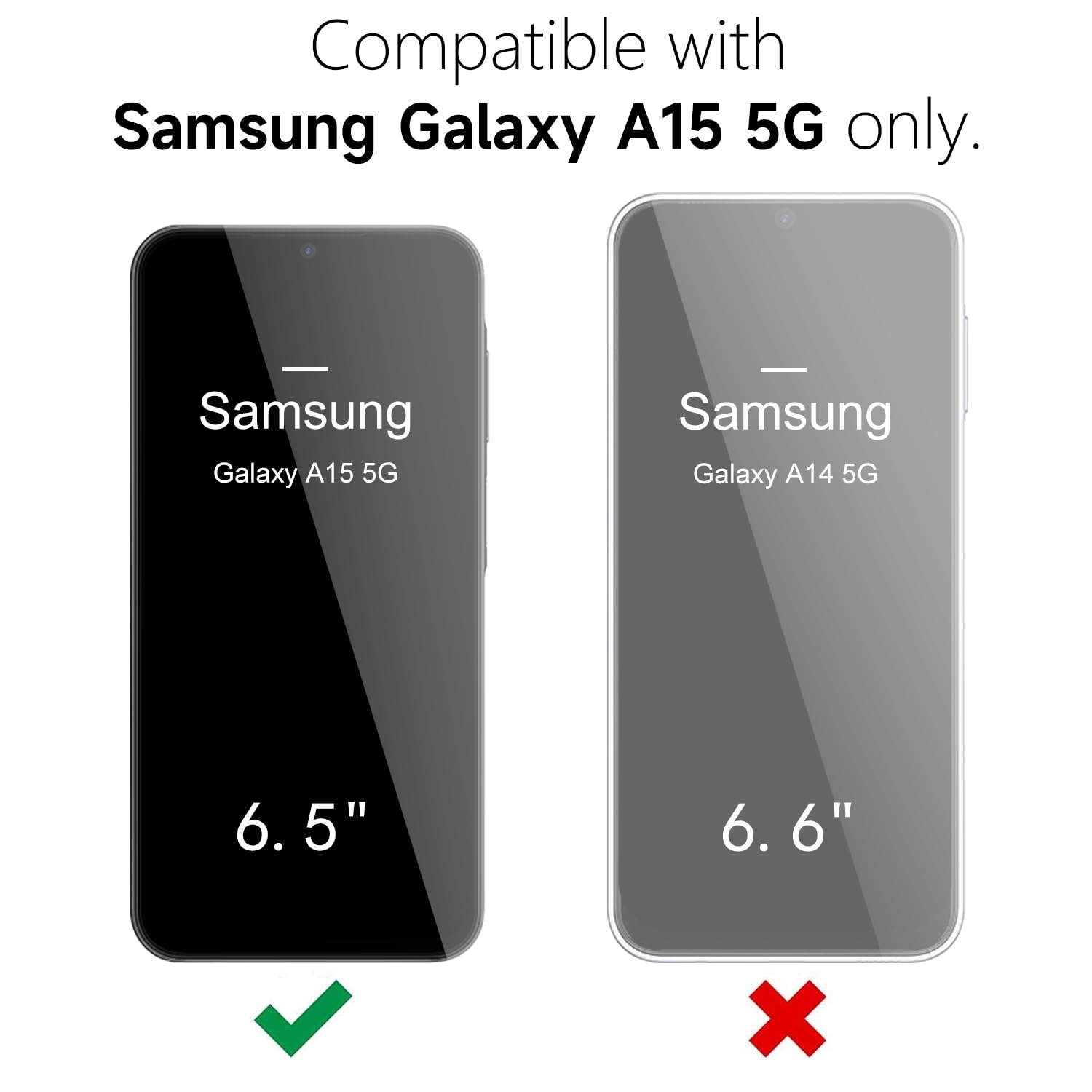 Oakxco For Samsung Galaxy A15 5G Case Liquid Silicone, Soft Rubber Gel Elegant Thin Slim Tpu Matte Smooth Case With Camera Lens