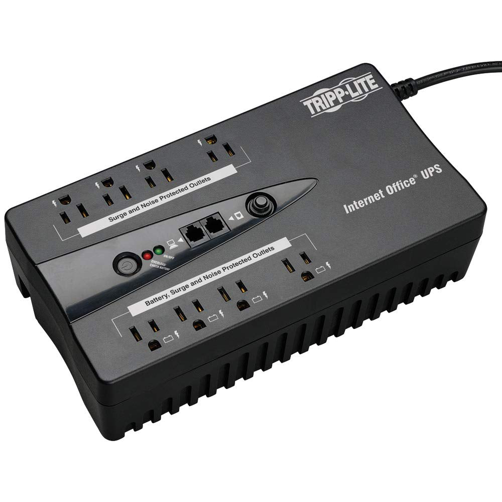 Tripp Lite Genuine 8 Outlet Internet 550VA/300 Watt Office USB UPS System