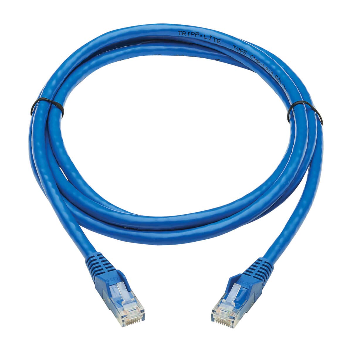 Tripp Lite Cat6 Ethernet Cable, Rj45 M/M Gigabit, Snagless, Molded, Utp, Poe, Cmr Lp Patch Cable, 6 Ft. Blue (N201P 006 Bl)