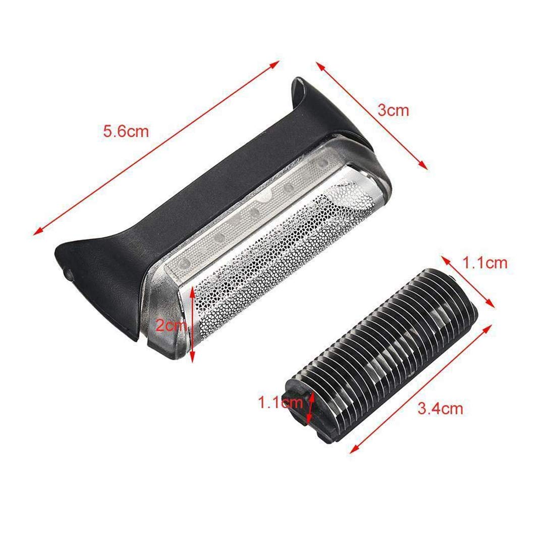 ???????? ???????????????? 10B Replacement Foil & Cutter For Compatible With Bra Un Cruzer, 10B/20B 1000/2000 Series Shaver Head