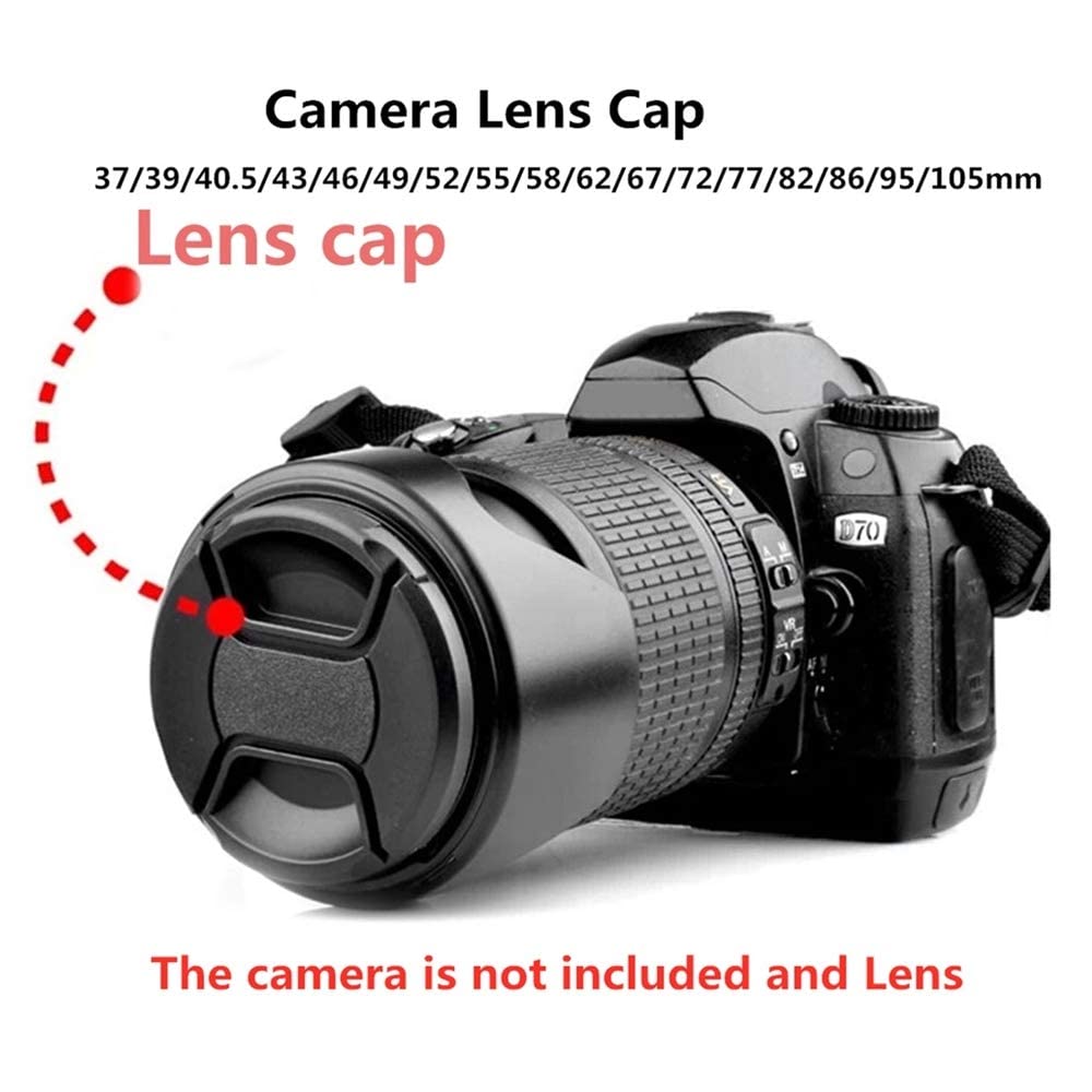 55Mm Front Lens Cap (55Mm Camera Lens Cap) Compatiable All Brands 55Mm Camera Lens And Other Lenses With 55Mm Filter Thread.