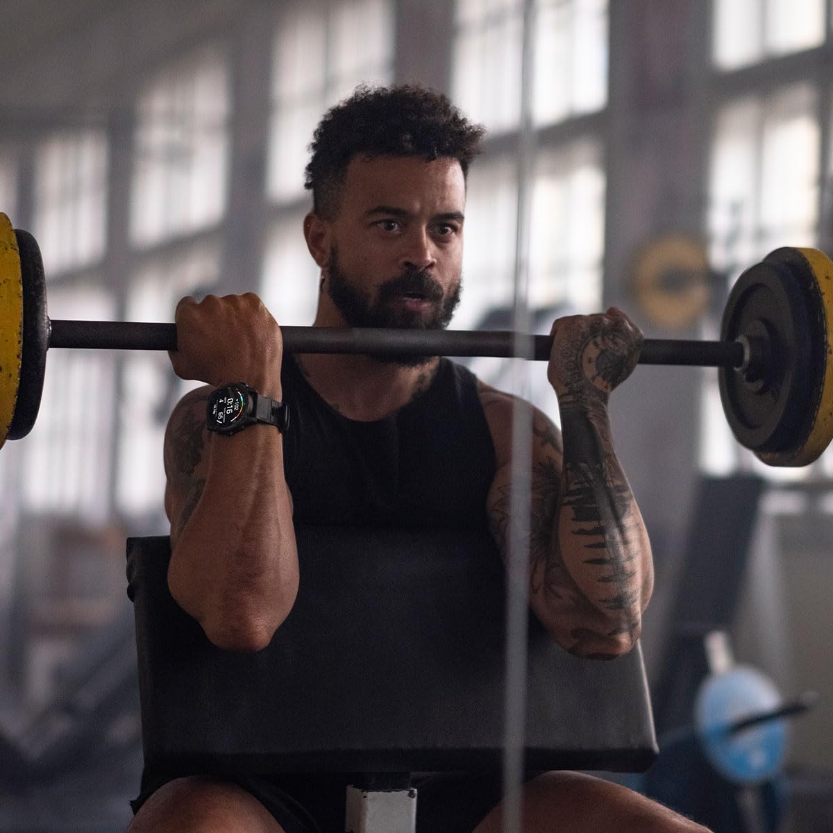 Playbetter Garmin Fenix 8 Solar Sapphire (51Mm, Titanium/Amp Yellow) Multisport Gps Smartwatch Bundle - 1.4    Touchscreen, Buil