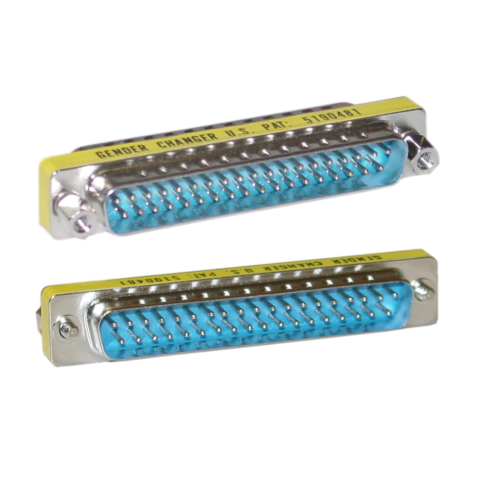 Serial Mini Gender Changer/Coupler, Db37 Male To Db37 Male