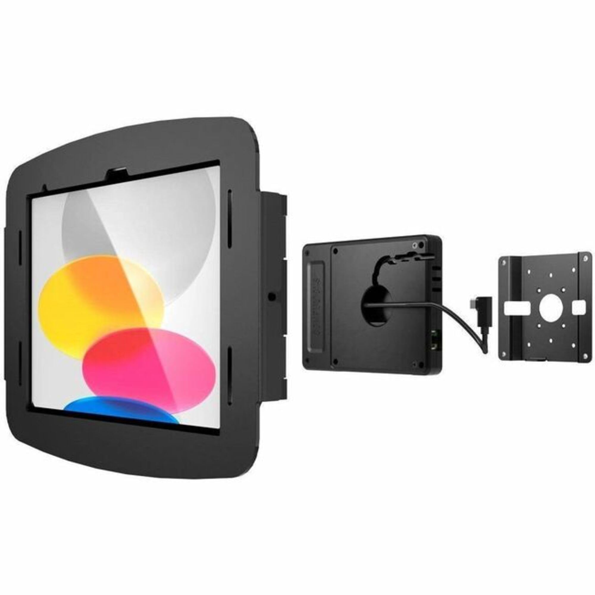 Galaxy Tab A8 10.5In Space Enclosure Wall Mount Plus Hub Black