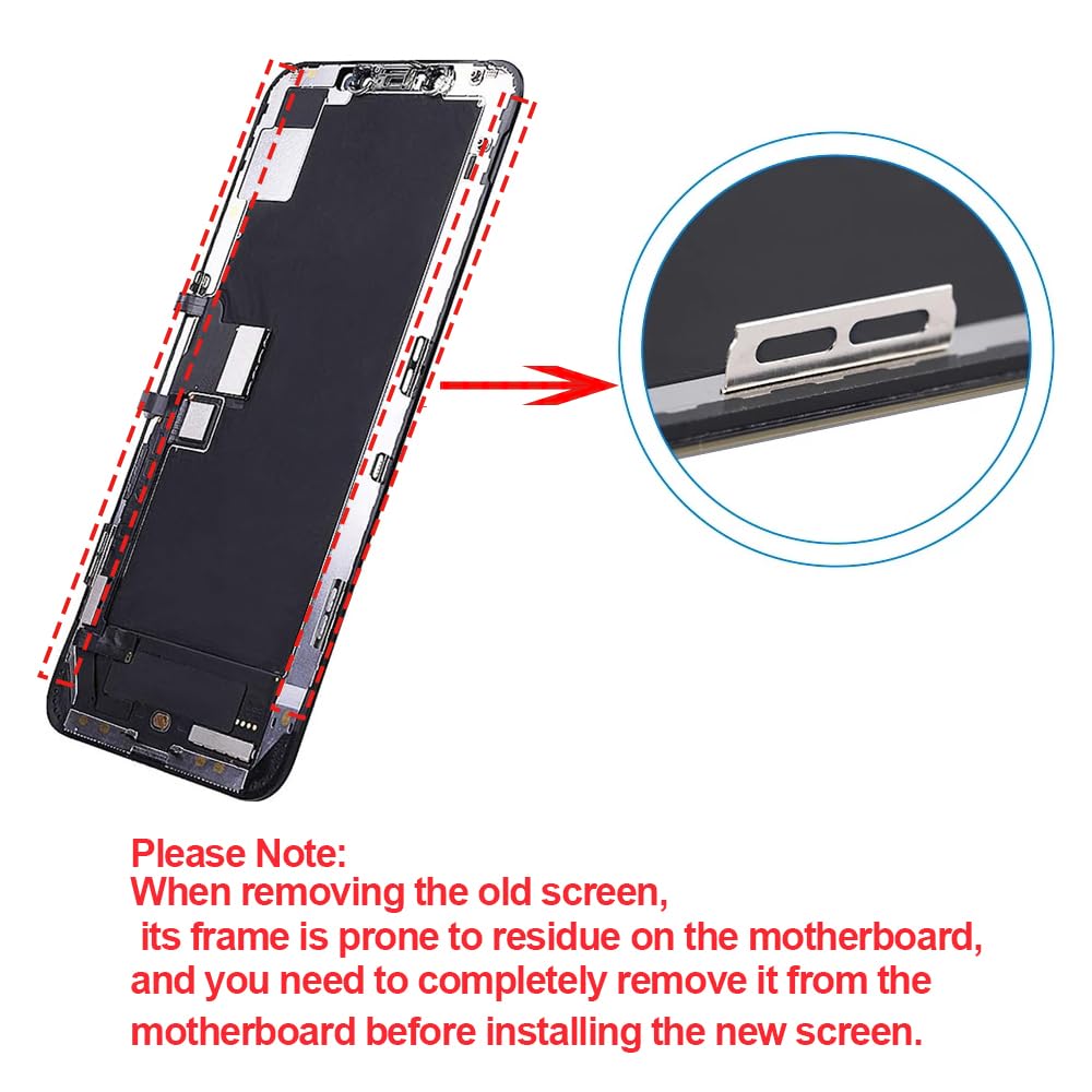 For Iphone 11 Pro Max Screen Replacement 6.5 Inch Lcd Display 3D Touch Digitizer Frame Assembly Full Repair Kit With Repair Tool