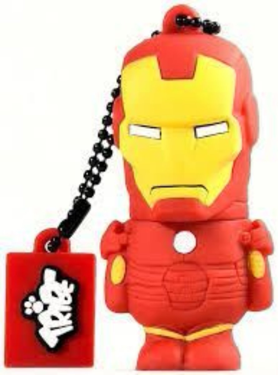 Usb Stick 16 Gb Iron Man   Original Marvel 2.0 Flash Drive, Tribe Fd016504