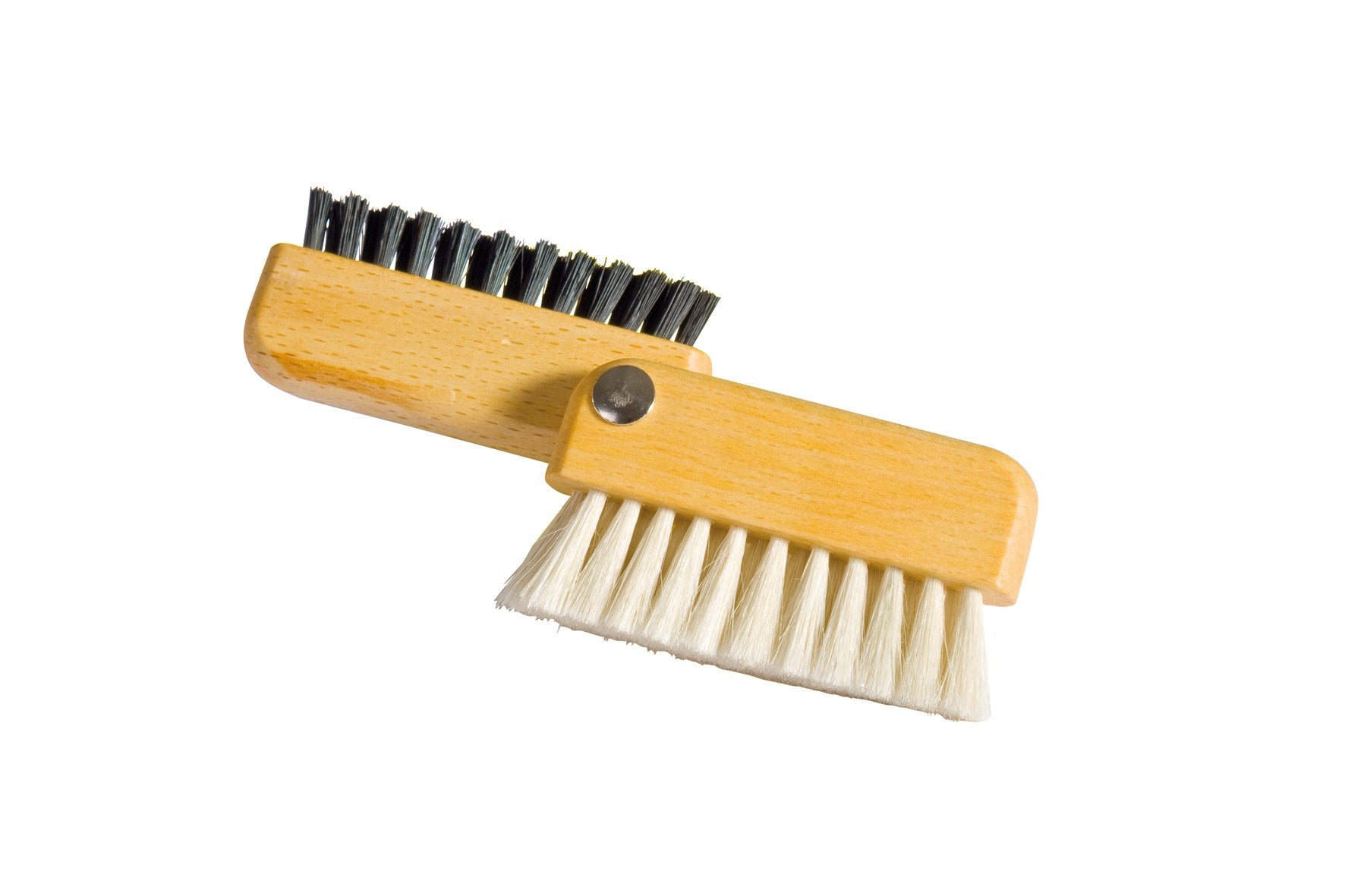 Redecker Goat Hair/Natural Pig Bristle Laptop Brush With Oiled Beechwood Handle, 3 Inches