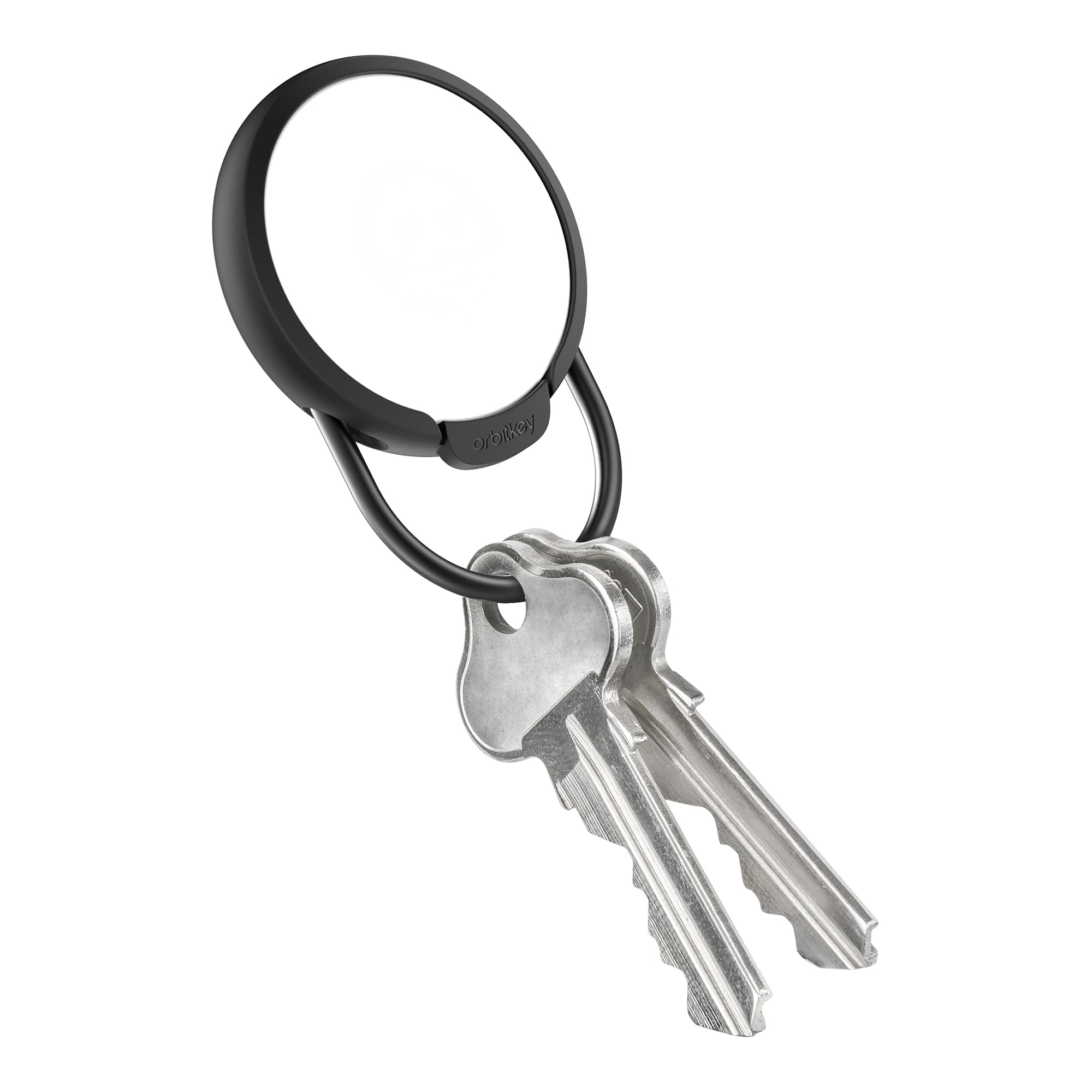 Orbitkey Slim Case for AirTag | Made with Stainless Steel and TPU | Securely Holds Your Apple AirTag | Easily Attach to Keys or