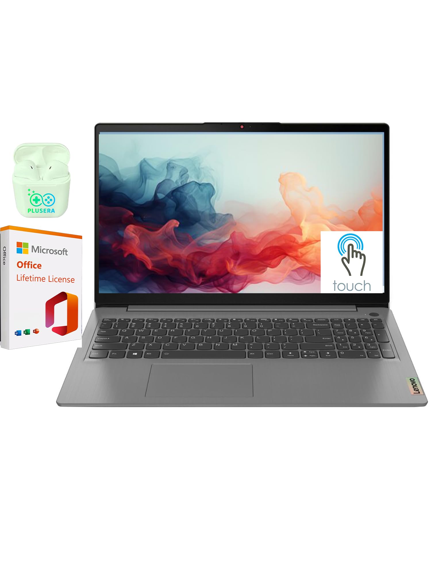 Lenovo Ideapad 3i 15.6 Touchscreen Laptop Computer, Windows 11 Home 12GB RAM 256GB SSD, Intel i3-1115G4, FHD 1920x1080 Display, 