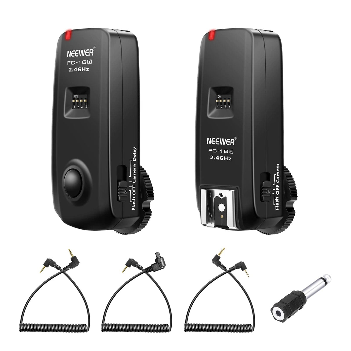 Neewer Fc-16 3-In-1 2.4Ghz Wireless Flash Trigger With Remote Shutter Compatible With Canon Rebel T3 Xs T4I T3I T2I Xsi Eos 1100